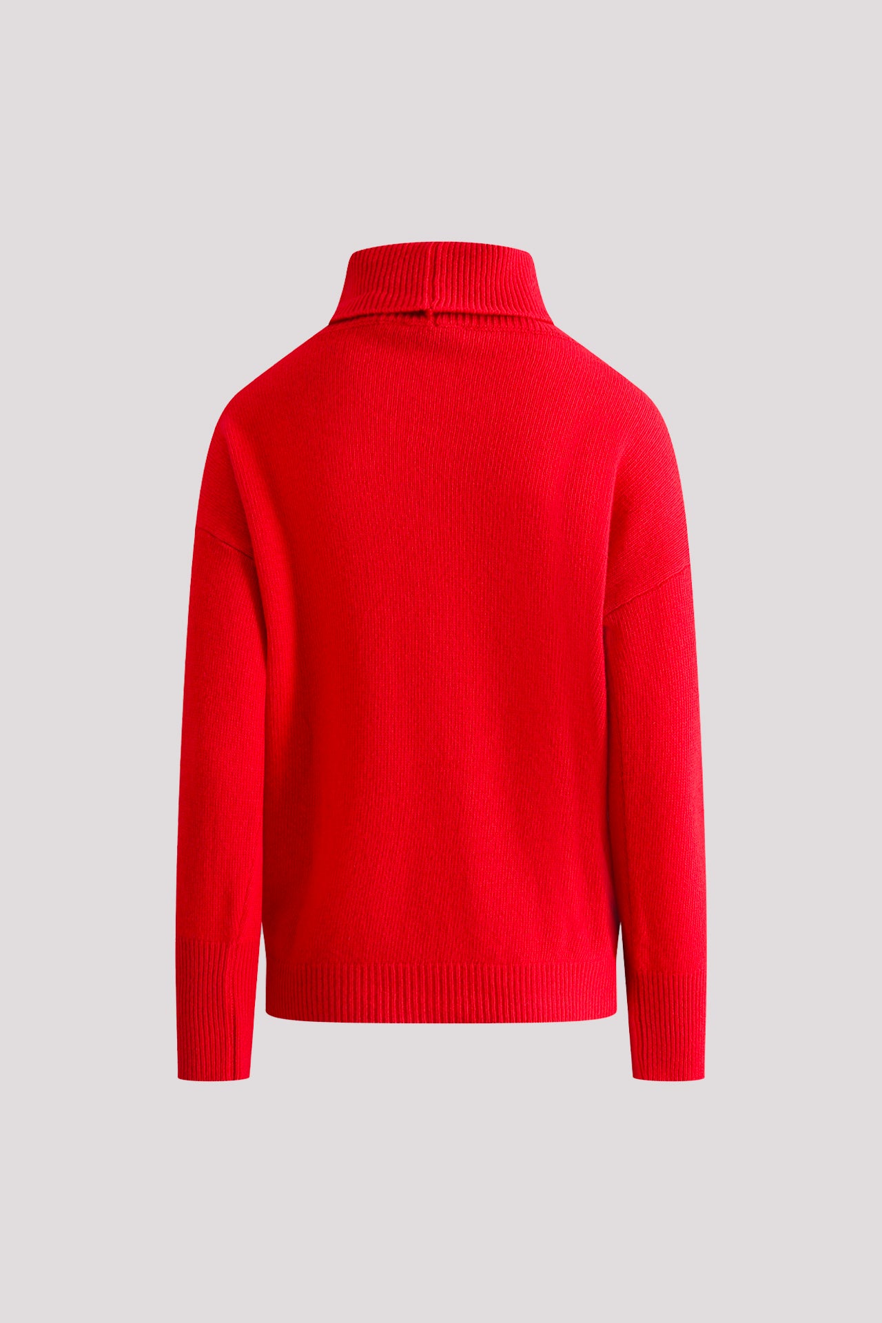 Dolcevita in lana rosso