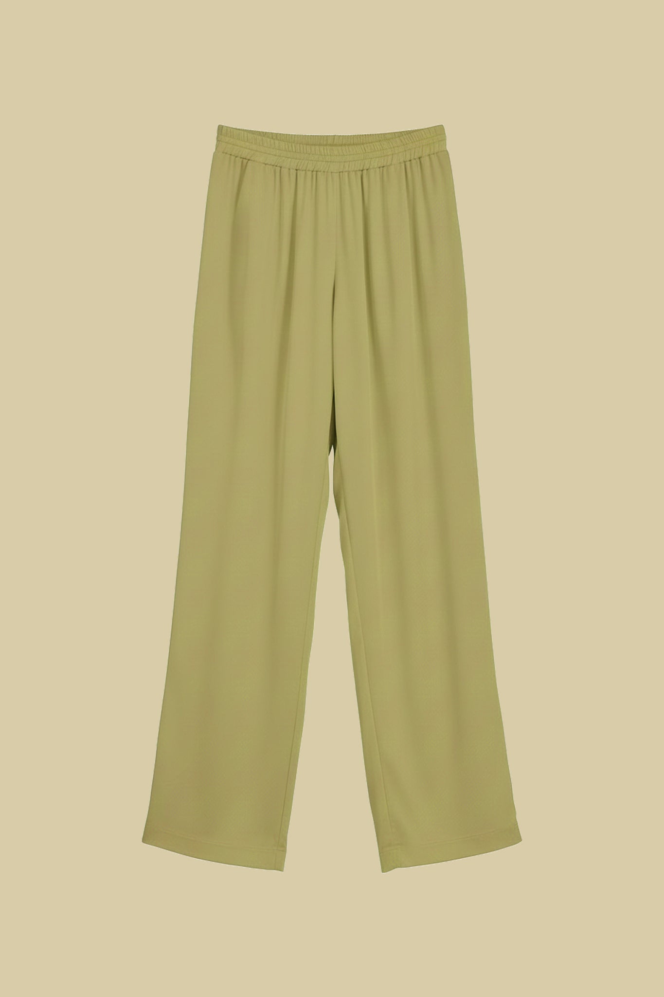 Flowing trousers in viscose blend