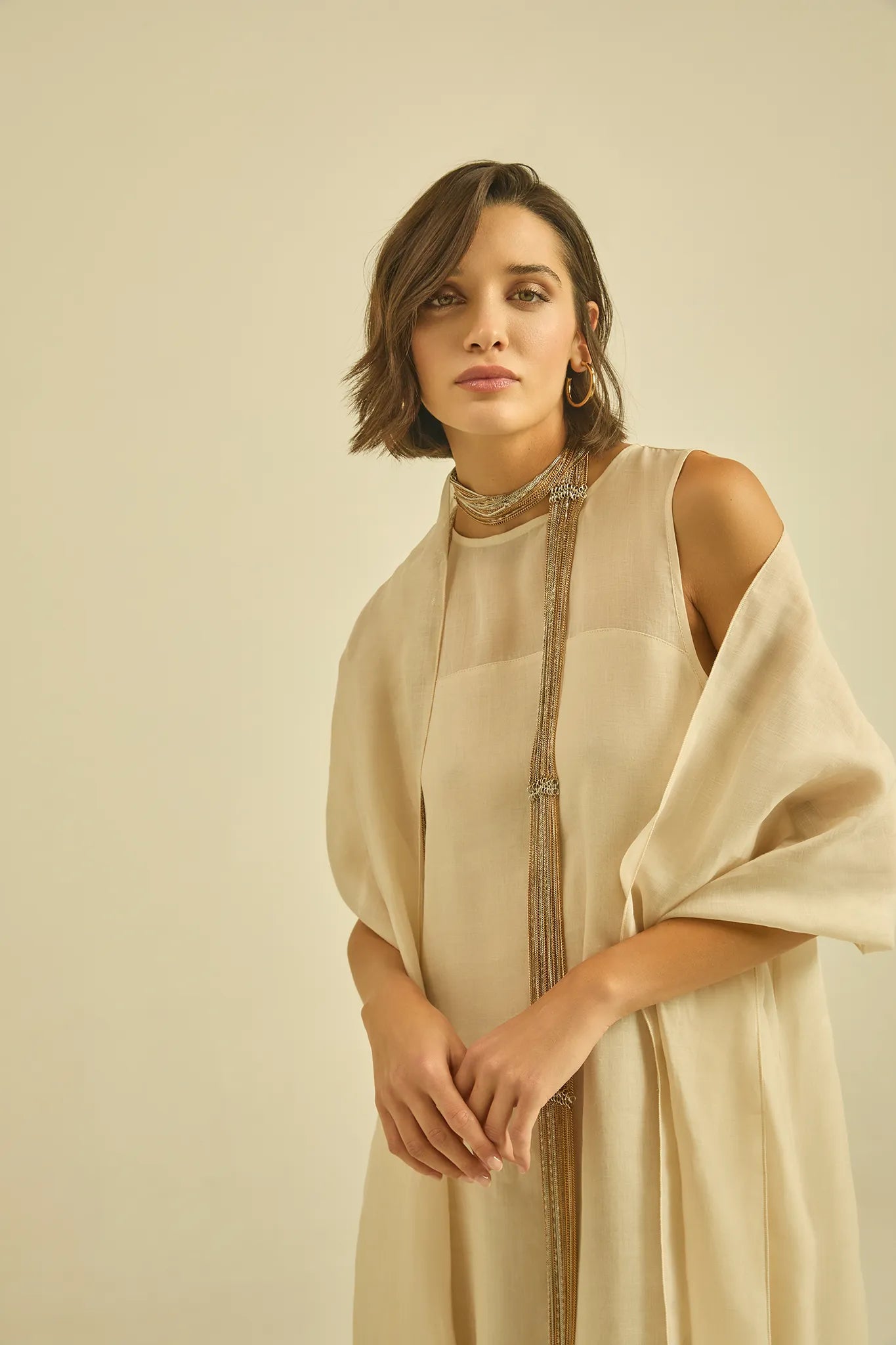 Stola in puro ramiè